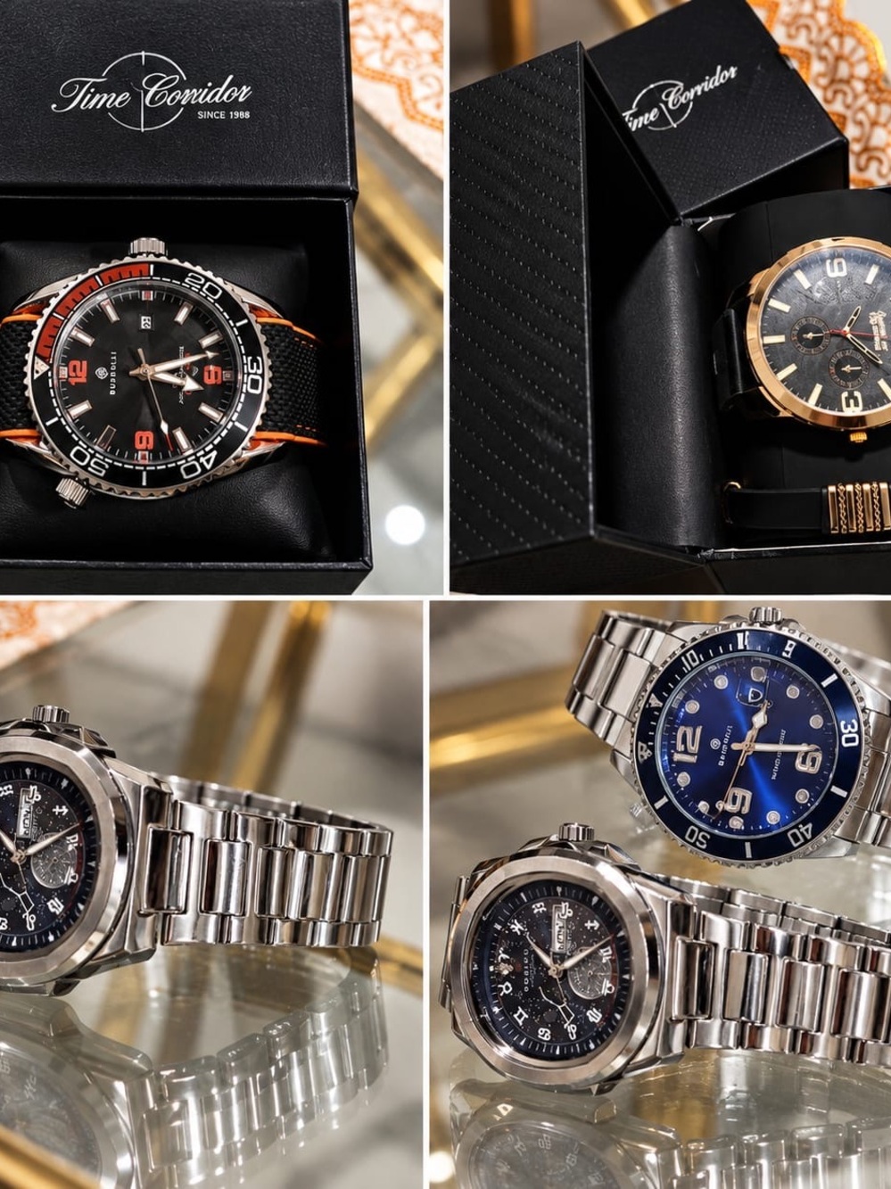 Luxury Men’s watches -50$ Each multiple styles available